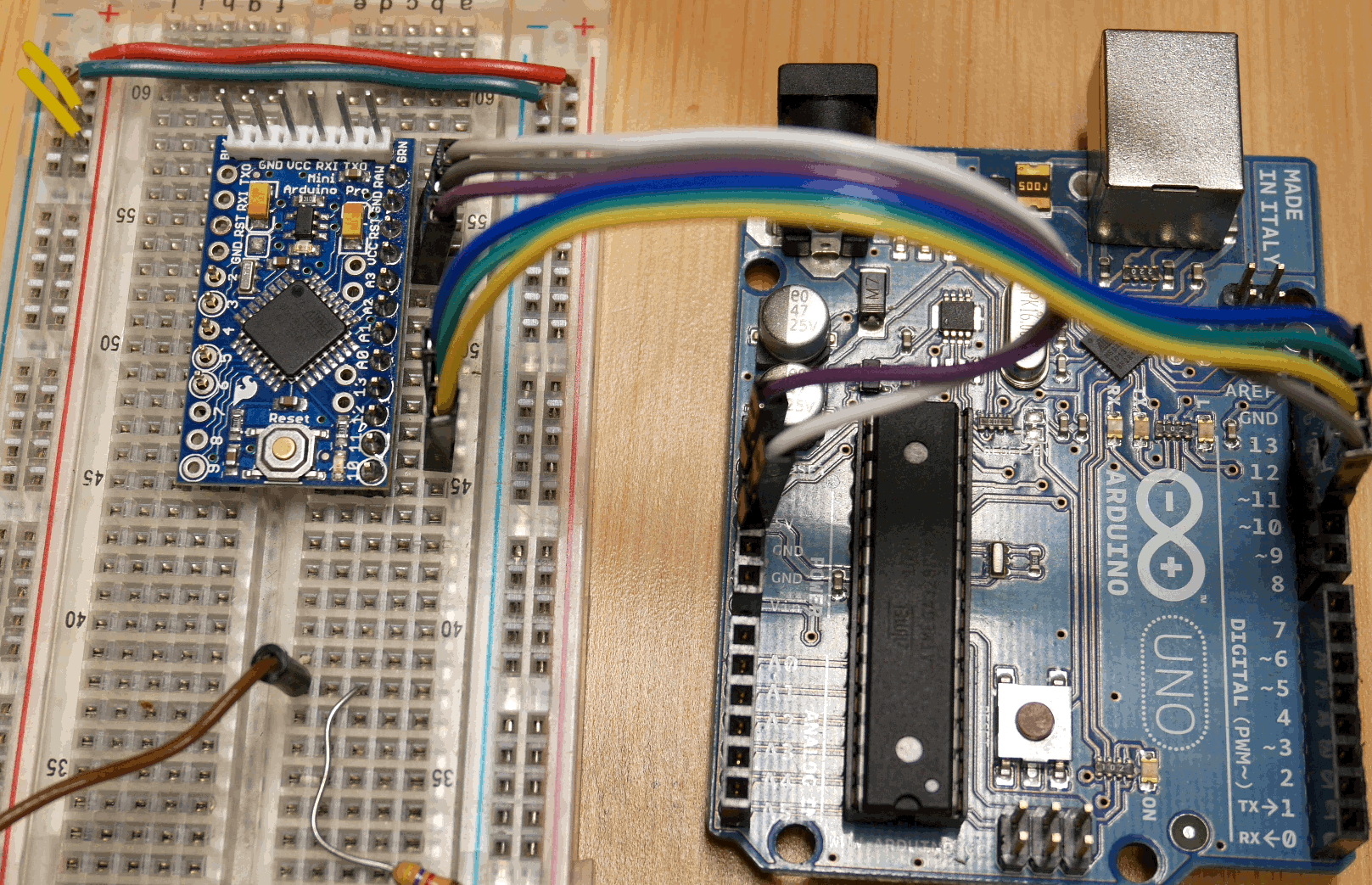 Arduino Uno as ICSP